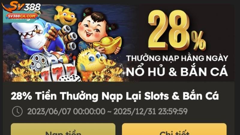 Khuyến Mãi Độc Quyền Tại SV388